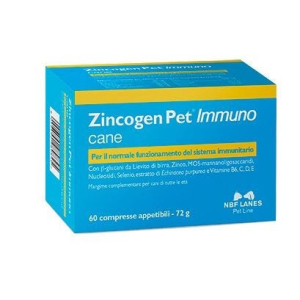 zincogen pet immuno 60cpr bugiardino cod: 942983267 