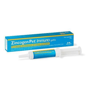 zincogen pet immuno pasta 30g bugiardino cod: 942983279 