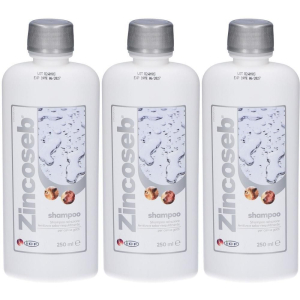 Trova Offerte di zincoseb® shampoo 3x250 ml e compra online