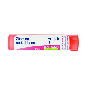 zincum metallicum 7ch 80gr 4g bugiardino cod: 047534476 
