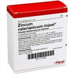 ZINCUM VALER INJ HEEL