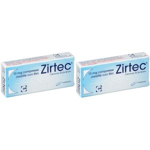 Trova Offerte di zirtec® 10 mg compresse rivestite set da 2 2x7 pz rivestite e compra online