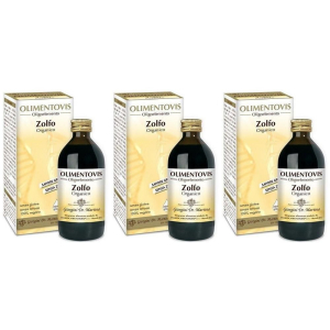 Trova Offerte di zolfo organico olimentovis 200 ml 3x200 ml soluzione orale e compra online