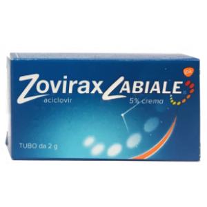 Zovirax labiale 5% infezione virus herpes labiale adulti e adolescenti crema 2 grammi