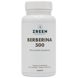 Trova Offerte di Zreen berberina 500 integratore per metabolismo glucidico e lipidico 60 capsule - zreen e compra online