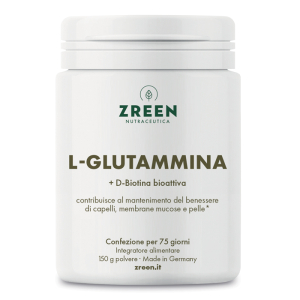 Trova Offerte di zreen l-glutammina polvere 150 g e compra online