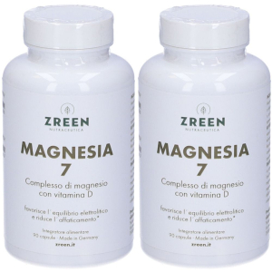 Trova Offerte di zreen magnesia 7 capsule set da 2 2x80 g e compra online