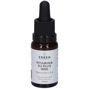 Trova Offerte di zreen vitamina d3 plus 1000 15 ml ml soluzione orale e compra online