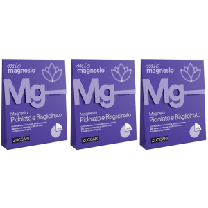 Trova Offerte di zuccari mio magnesio magnesio bisglicinato e pidolato 3x37,5 g e compra online