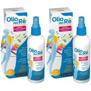 Trova Offerte di zuccari olio del re spray purificante ambienti 2x150 ml e compra online