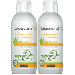 Trova Offerte di zuccari succo puro d’aloe + enertonici set da 2 2x1000 ml soluzione or e compra online