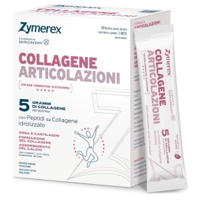 Trova Offerte di Zymerex collagene articolazioni integratore per il benessere delle cartilagini e delle ossa 30 bustine da bere e compra online