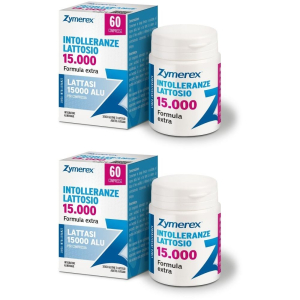Trova Offerte di zymerex intolleranze lattosio compresse set da 2 2x12 g e compra online