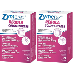 Trova Offerte di zymerex regola colon e stress set da 2 2x24 g compresse e compra online