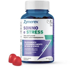 Trova Offerte di Zymerex sonno e stress integratore per il rilassamento e addormentamento in caso di stress, 60 caramelle gommose e compra online