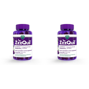 Trova Offerte di zzzquil natura melatonina pastiglie gommose set da 2 2x60 pz e compra online