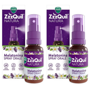 Trova Offerte di zzzquil natura melatonina spray set da 2 2x30 ml e compra online