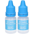 Afomill lubrificante ultra gocce oculari flacone 10 ml set da 2 goc