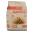 Agluten focaccia toscana taglio prezzo 4 pezzi da 50 g naturalmente privo di lattosio
