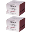Ahava maschera notte per rughe profonde 2x50 ml