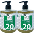 Aleppo sapone liquido 20% 500 ml 2x500 ml