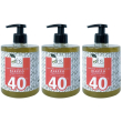 Aleppo sapone liquido 40% 500 ml 3x500 ml