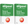 Algem natura ferro & acido folico capsule 2x30 pz