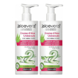 ®[aloevera]2 crema d'aloe universale viso mani corpo set da 2 2x300 ml