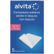 Alvita compressa adesiva sterile 10 x 15 cm 5 pezzi