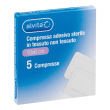 Alvita compressa adesiva sterile in tessuto 10 x 16 cm 5 pezzi