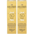 Angstrom protect crema solare protettiva anti-eta 50+ set da 2 2x40 ml
