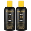 Angstrom protect latte solare corpo ultra idratante spf 10 set da 2 2x