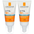 Anthelios crema idratante 50+ doublepack 2x50 ml set