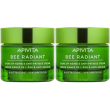 Apivita bee radiant crema segni dell'eta e anti-fatica - texture ricca