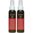 Apivita bee sun safe hydra protective filters hair oil 2x100 ml ol