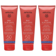 Apivita bee sun safe latte hydra fresh viso e corpo spf50 3x200 ml cre