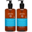 Apivita hyaluronic hydra shampoo idratante ecopack 500ml 2x500 ml sham