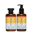Apivita promo xm bee my honey gel doccia miele aloe 250 ml + moisturizing body milk honey aloe 200 ml