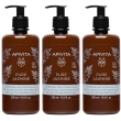 Apivita pure jasmine gel doccia con oli essenziali 3x500 ml