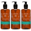 Apivita refreshing fig gel doccia con oli essenziali 3x500 ml