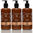 Apivita royal honey gel doccia cremoso 3x500 ml