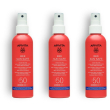 Apivita spray hydra melting viso e corpo ultra-leggero spf50 3x200 ml
