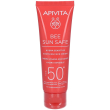 Apivita bee sun safe crema viso lenitiva spf50 hydra sensitive pelli sensibili 50 ml