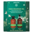 apivita tonic mountain tea cofanetto trattamento rivitalizzante corpo con bagnoschiuma 250 ml + latte corpo idratante 200 ml