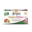 Apropos gola e difese integratore doppia azione con oli essenziali gusto arancia rossa e limone 16 pastiglie