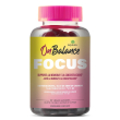 Aquilea on balance focus - supporta la memoria e la concentrazione - formato 60 gummies