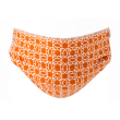 Mascherina arabo arancio linea oro carillo kit 2 mascherine