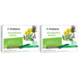 Arkopharma arkofluidi detossinante epatico set da 2 2x300 ml soluzion