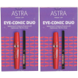 Astra makeup kit regalo eye conic duo combo occhi matita + mascara 2x1