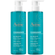 Avene eau thermale cleanance gel detergente 400ml set da 2 2x400 ml ge
